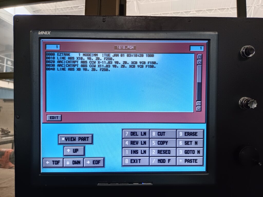 Reparación de fresadora CNC Bridgeport con control EZ-Track img 20250721 132712